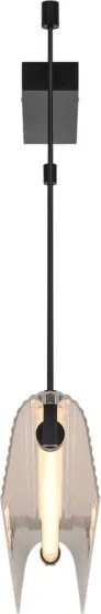 Nordlux - LED dimmelhető kábeles függeszték ALIANI LED/20W/230V 3000K fekete/átlátszó