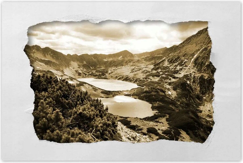 Poszterek 90x60 Tátra Lengyel hegyek Kilátás