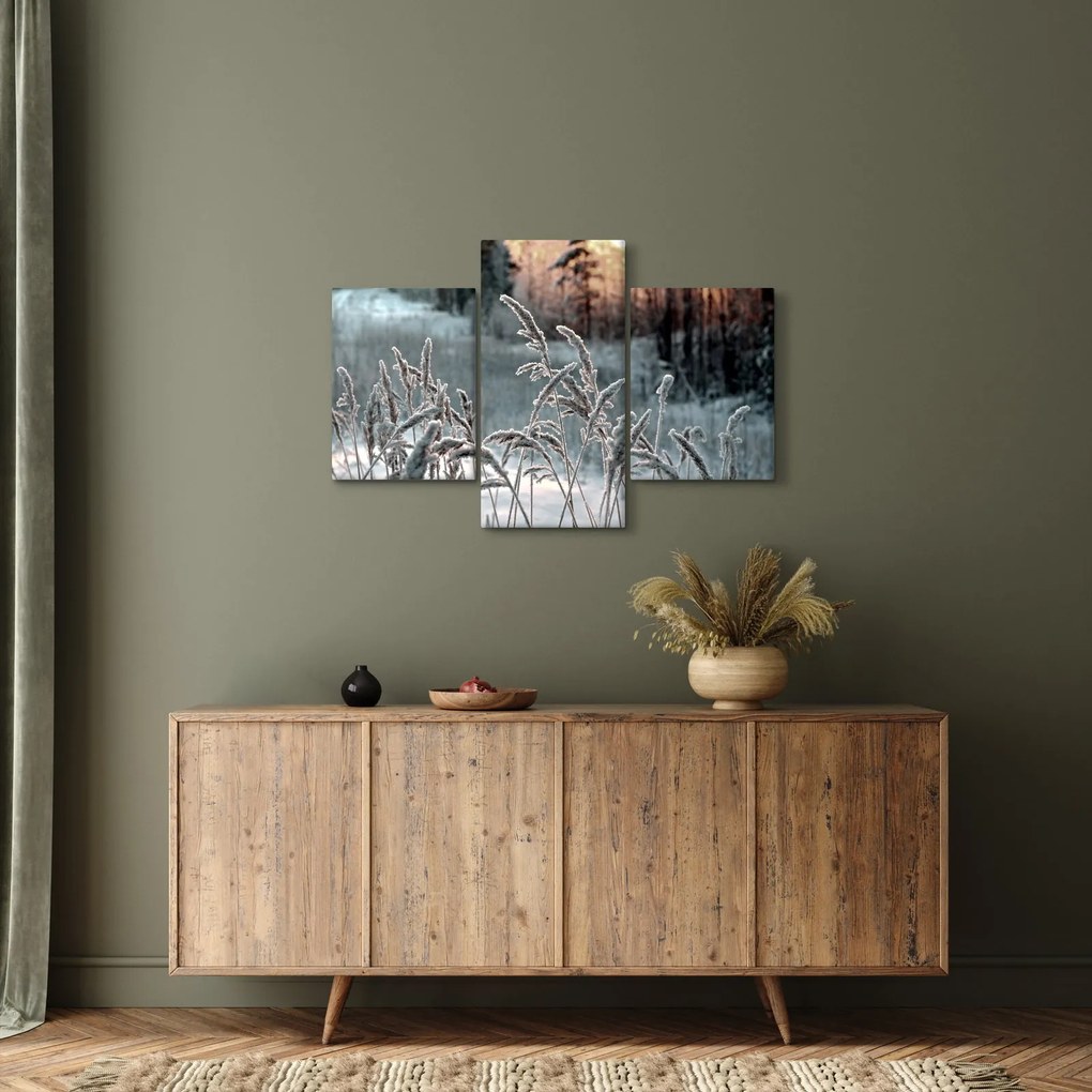 Kép - Fagyott rét (90x60 cm)
