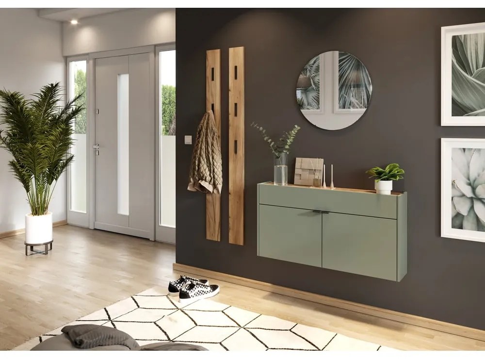 Zsályaszínű szekrény 110x57x22 cm Ameca – Germania