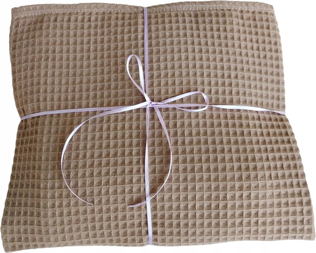 Nagy Strandtörölköző Szaunához Medencéhez 200x70cm, Taupe Pamut