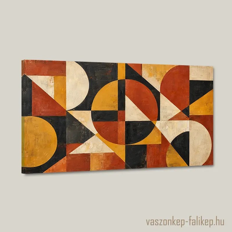 Geometria Aranyórában – Prémium Falikép 40x23 cm