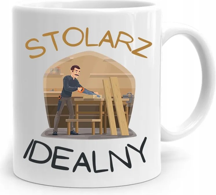 Ajándék Bögre Asztalosnak Tökéletes Asztalos fényképes nyomtatással