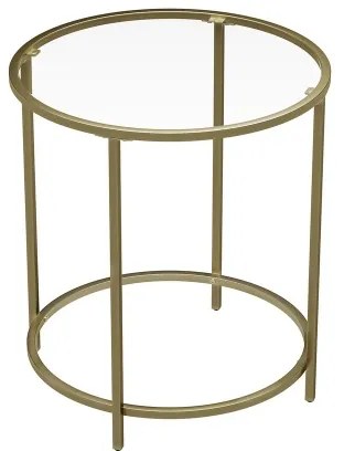 Kisasztal LYRA aranyszínű