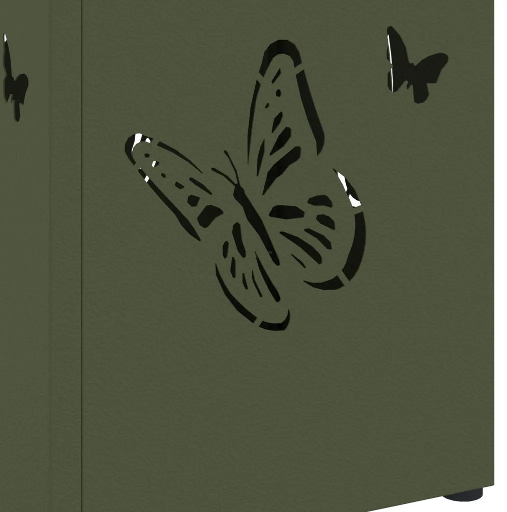 Napernyő Állvány Olívazöld 15.5 x 15.5 x 49 cm Acél