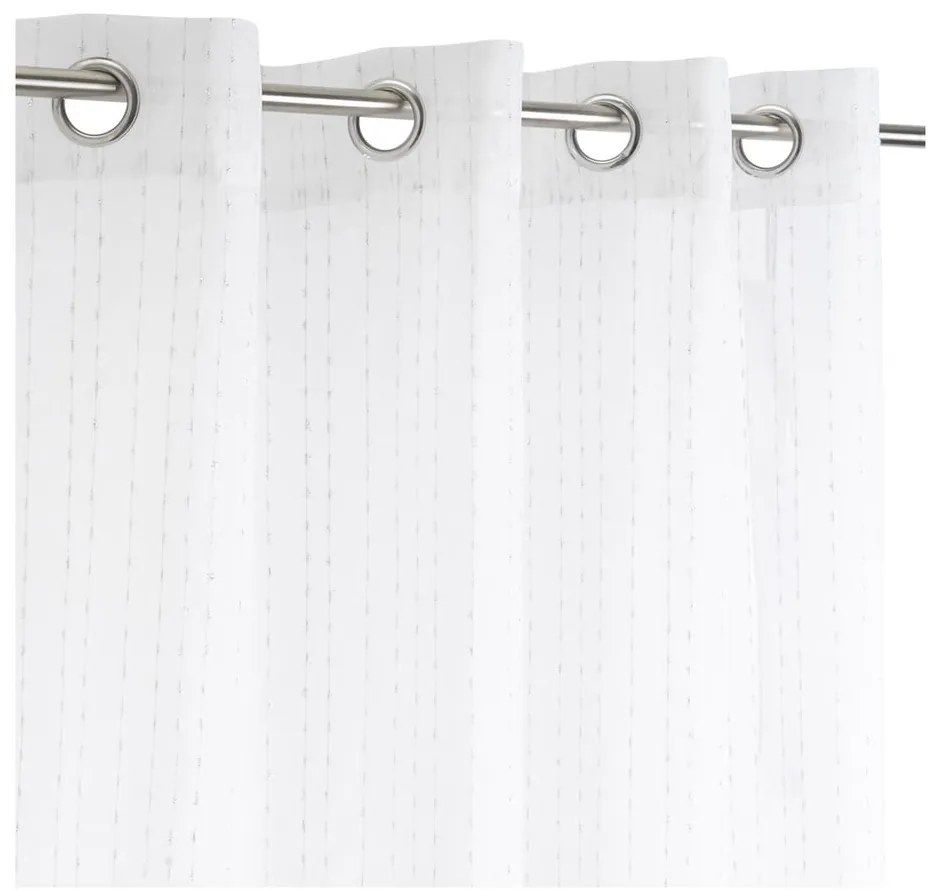 Fehér fényáteresztő függöny 140x260 cm Vertical Thread – Casa Selección