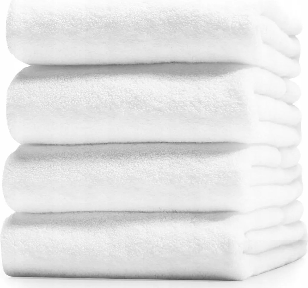 Fürdőtörölköző 50X100CM Pamut Fehér Lengyel Termék