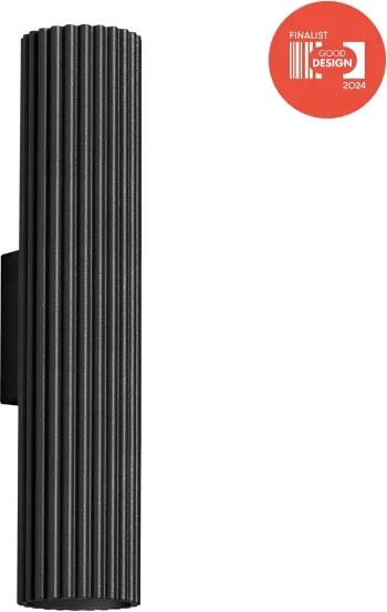 Brilagi - CRESTO LED falilámpa 2xGU10/10W/230V 30 cm fekete