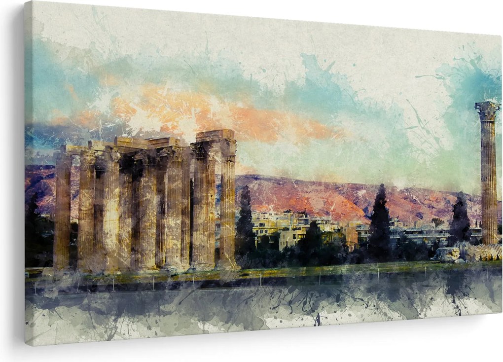 Kép - akropolisz, Athens, Görögország (90x60 cm)