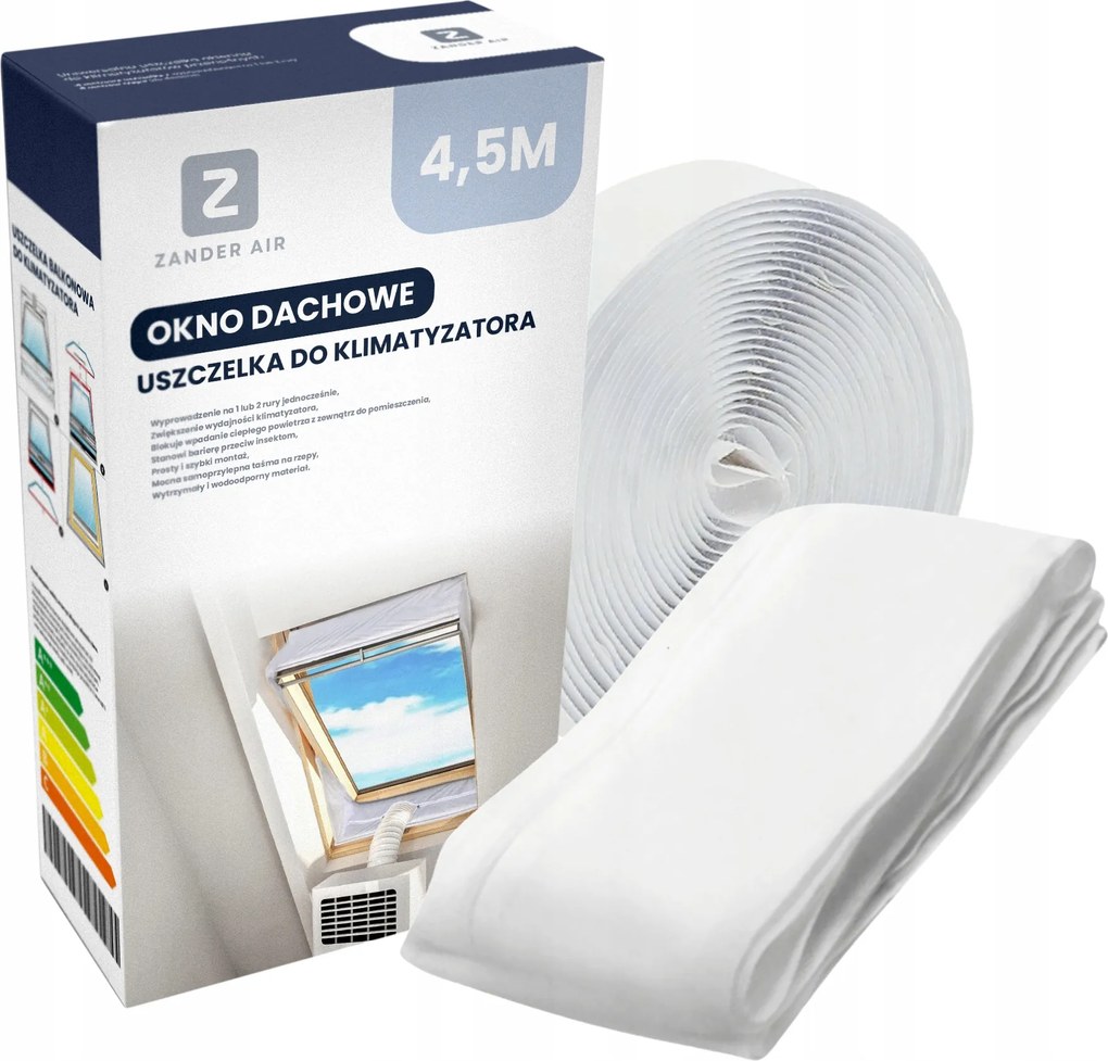 Csőtömítés 400 Cm-es Billenő Ablakhoz Hordozható Légkondicionálóhoz