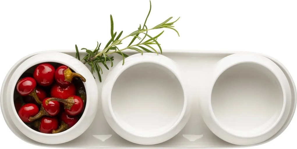 Mäser Tálalóedény-készlet alátéttel, 4 db TAYA