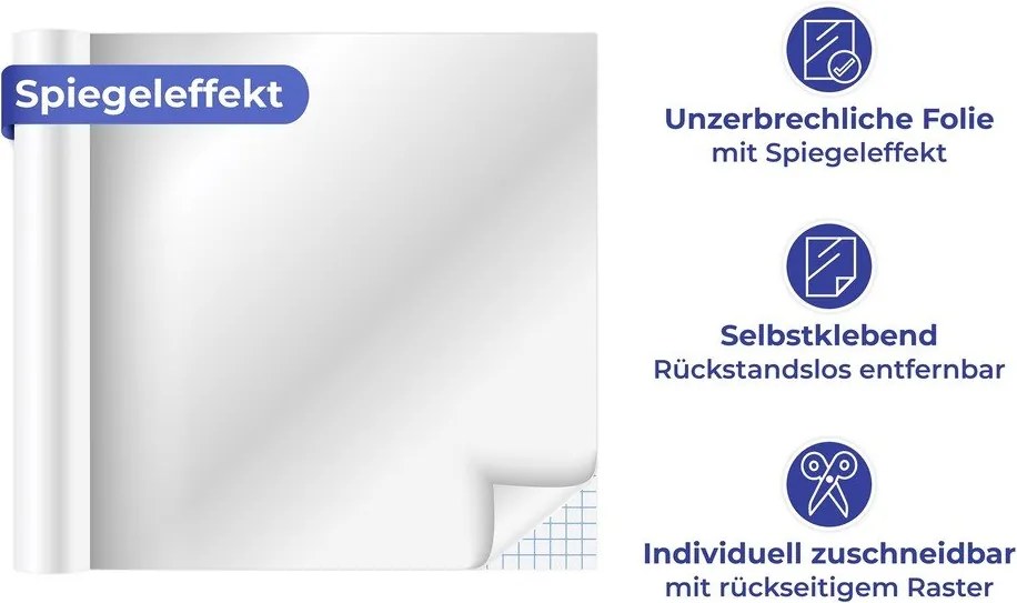 Tükör matrica 58x150 cm – Wenko