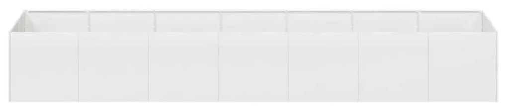 vidaXL rozsdamentes acél növénytartó 280x80x40 cm