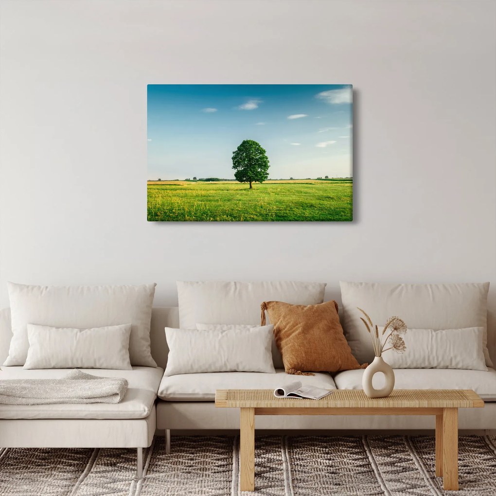 Fa képe a réten (90x60 cm)