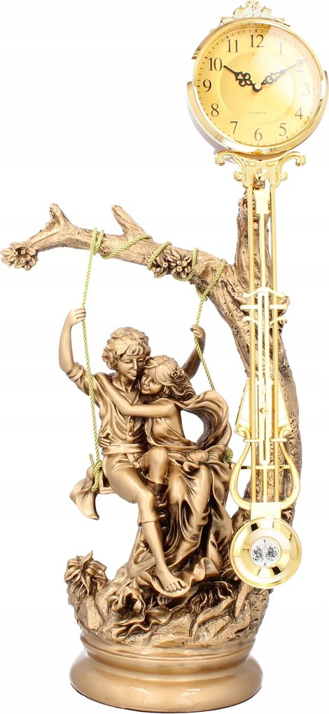 Livello Kandallóóra Álló Kerámia Arany 78 cm Pár Hinta