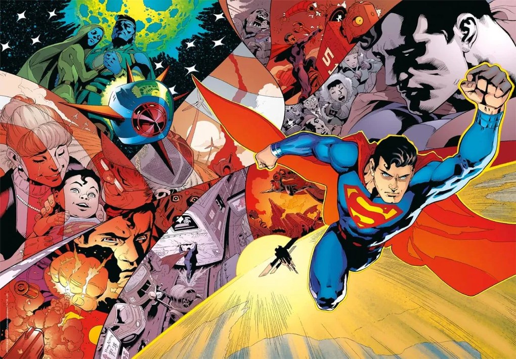 Superman Hope Rising 104 db-os Super puzzle Clementoni