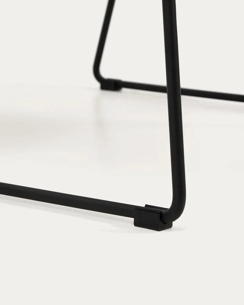 Bézs zsenília fotel Asen – Kave Home