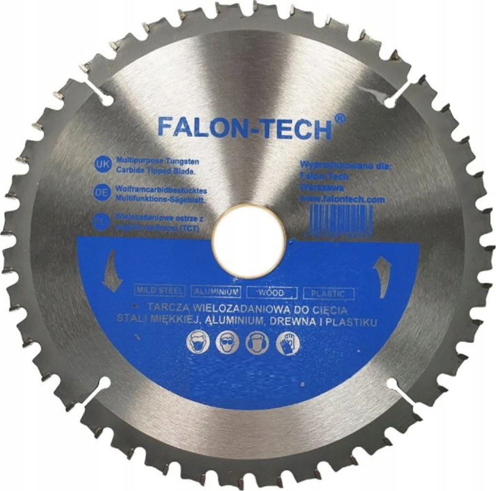 Tct 255/30/2.2 40T Falon-Tech többfunkciós fűrésztárcsa