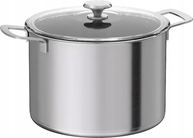 Ikea Hemkomst fazék fedővel rozsdamentes acél 10l