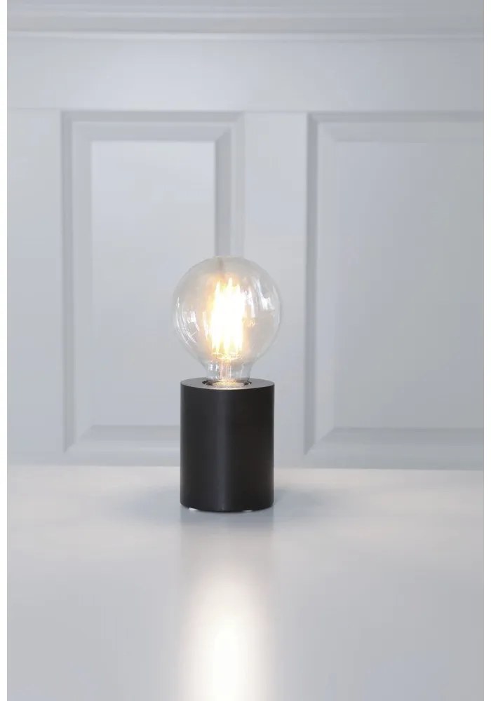 Fekete lámpa állvány 10 cm Tub – Star Trading