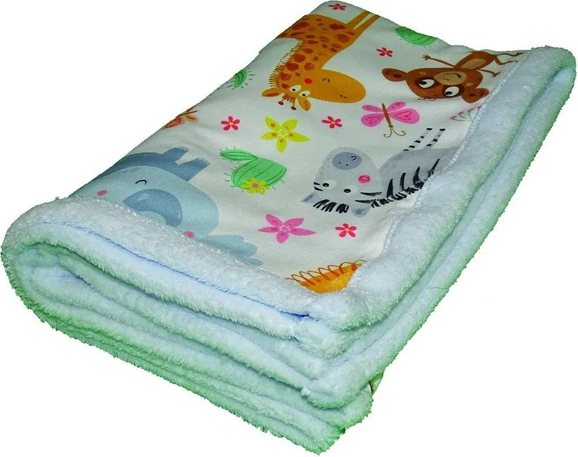 Világoskék gyerek takaró 80x100 cm – OYO kids