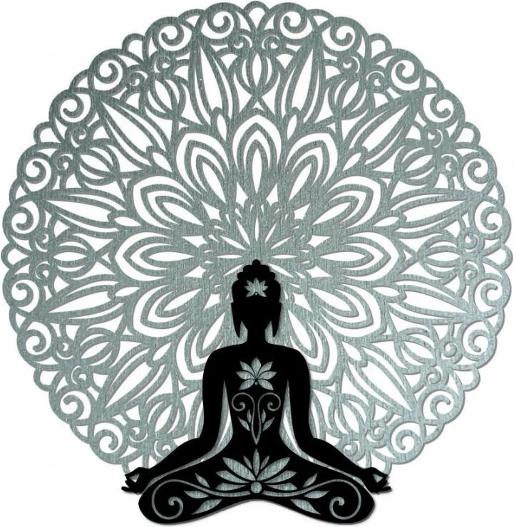 3D falfestmény Buddha mandalában 50, 70, 90 cm
