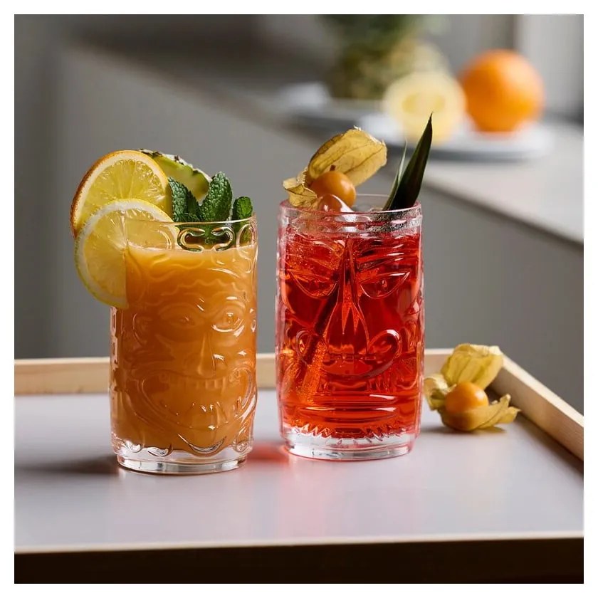 Koktélos pohár szett 4 db-os 450 ml Tiki – Lyngby Glas