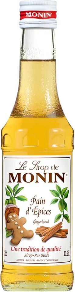 MONIN Mézeskalács szirup, 0,25l