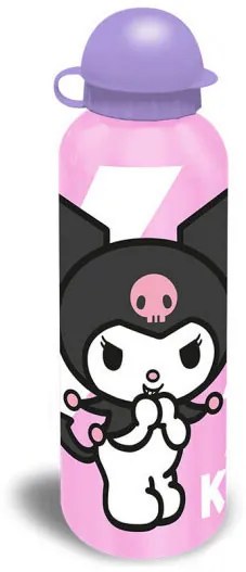 Hello Kitty Kuromi Pink alumínium kulacs ivókupakkal 500 ml