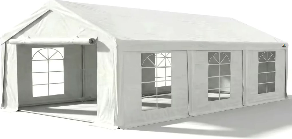 Partysátor 6x6 m Prémium | 100% vízálló PVC - -