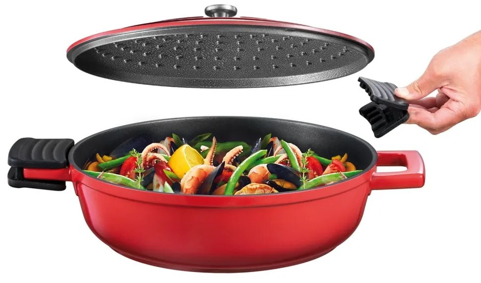 Indukciós tűzhelyhez alkalmas rozsdamentes acél edény Bordeaux – Tescoma