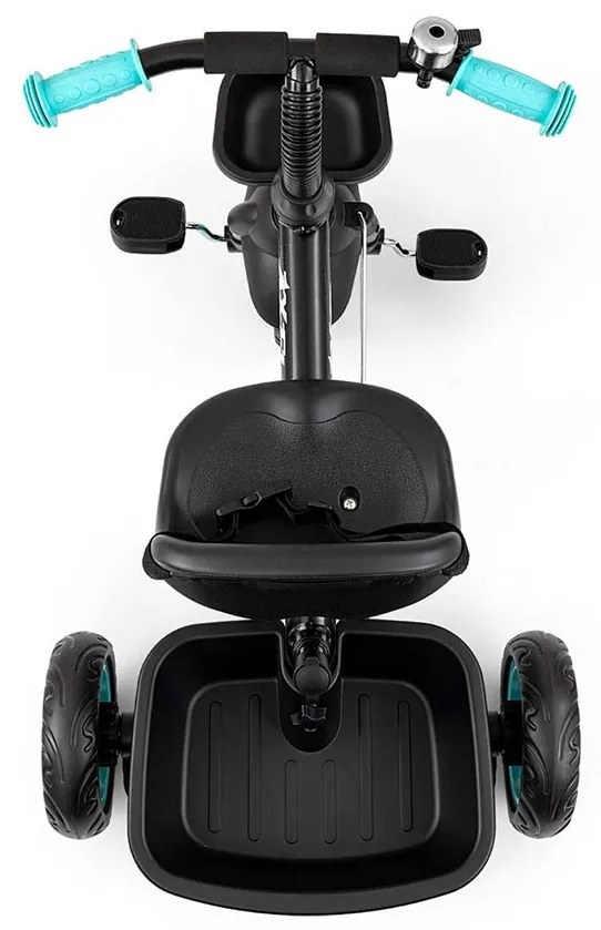 Gyerek háromkerekű bicikli Milly Mally Axel black