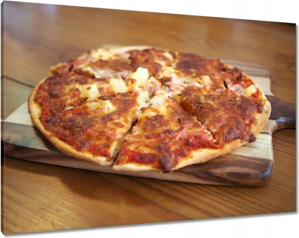 Vászonkép 100x70 Egyszerű pizza