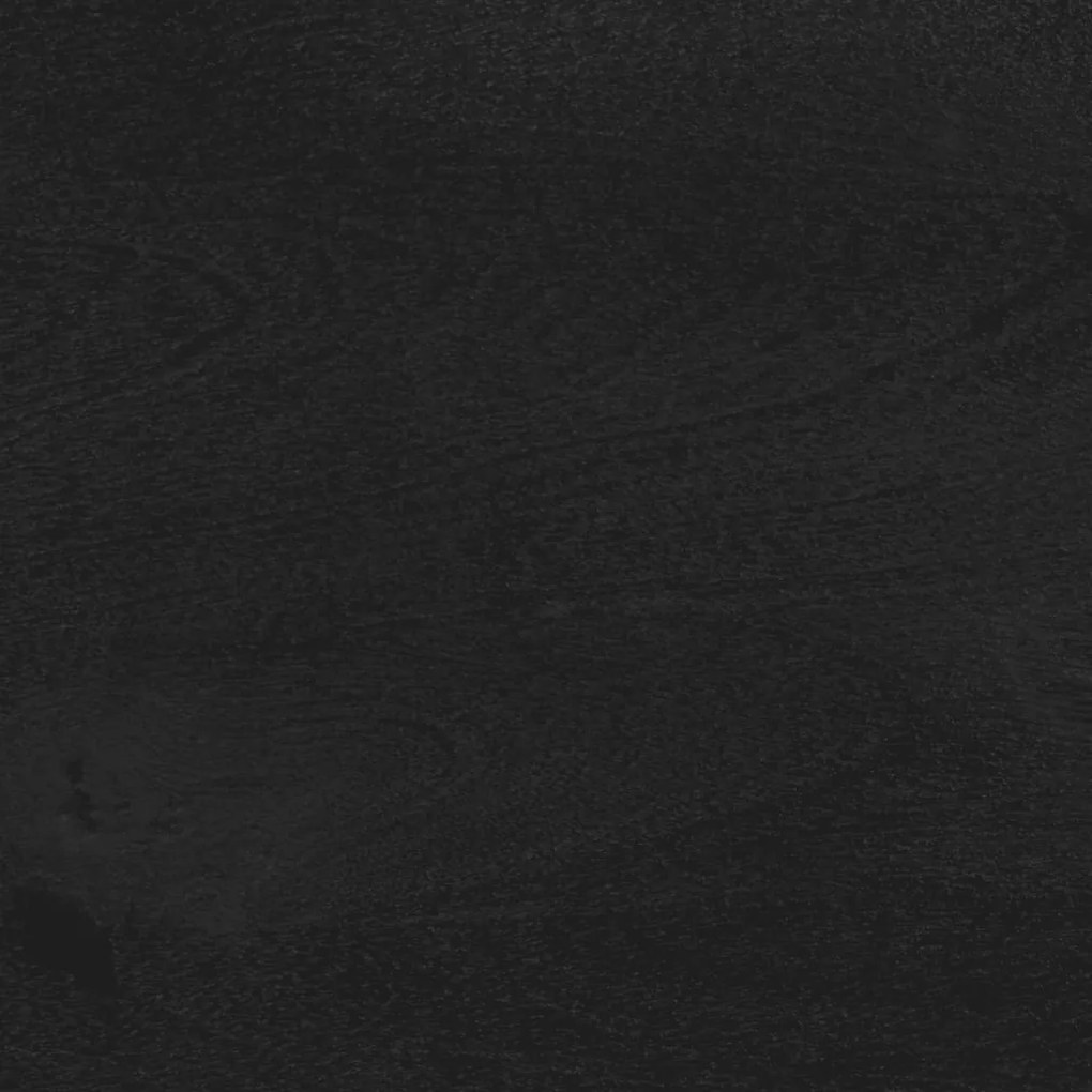 fekete szerelt fa tálalószekrény 40 x 33 x 75 cm