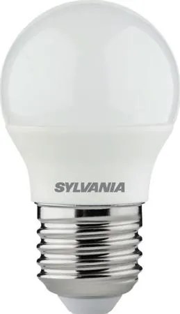LED izzó, E27, kisgömb, 6,5W, 806lm, 4000K (HF), SYLVANIA ToLEDo (SLED27)