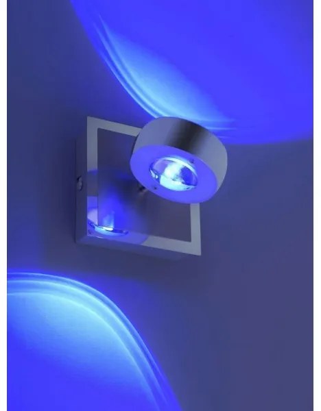 Leuchten Direkt 12471-55 -LED RGBW Dimmelhető lámpa OPTI LED/6W/230V + távirányító