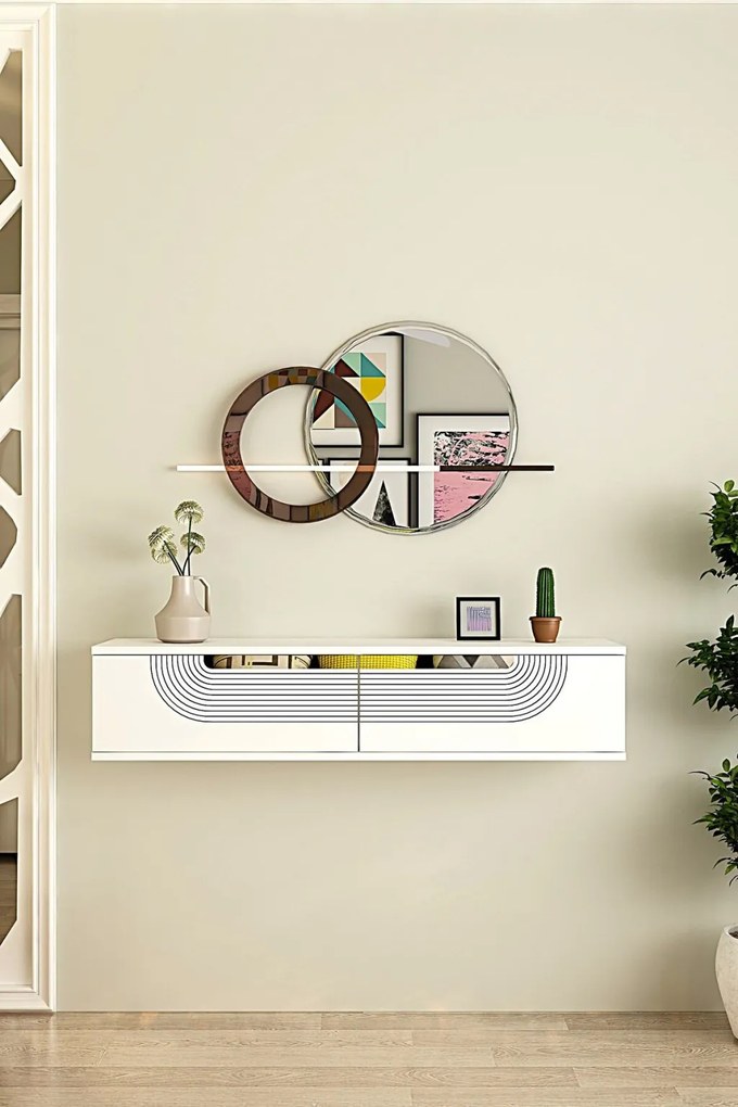 Meyra 120 - White, Silver