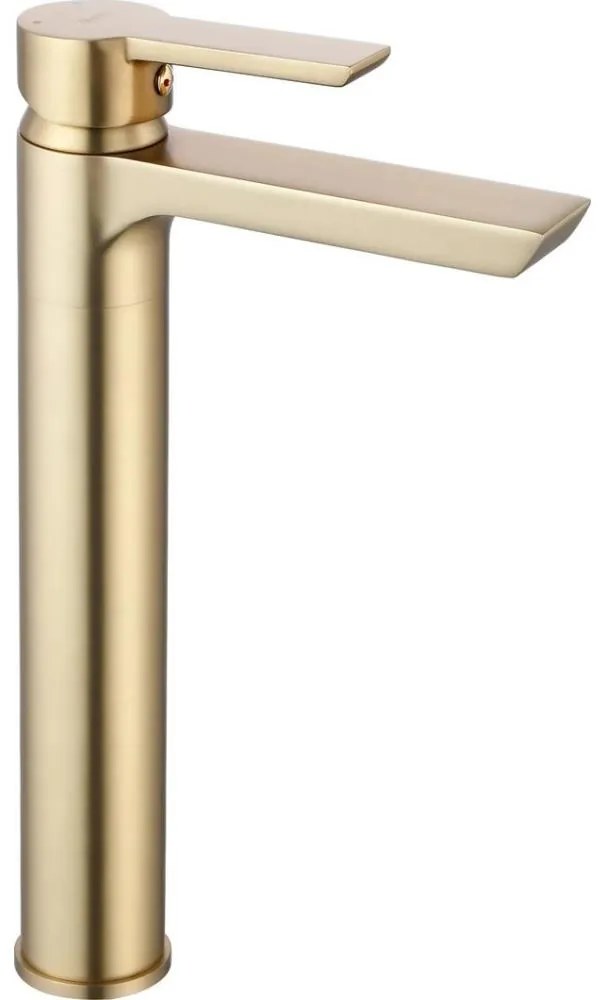 REA-B6412 - ARGUS 28,5 cm-es mosdócsaptelep, szálcsiszolt arany