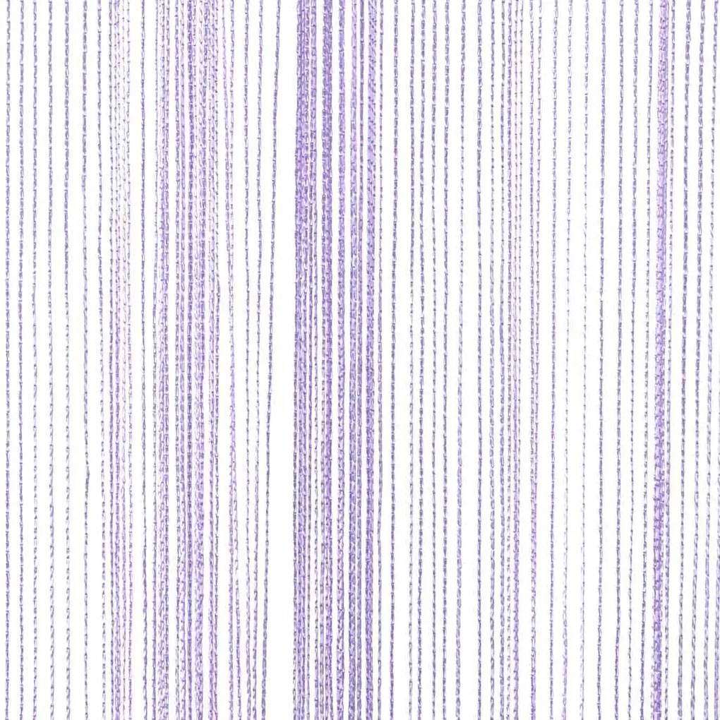2 db lila zsinórfüggöny 140 x 250 cm