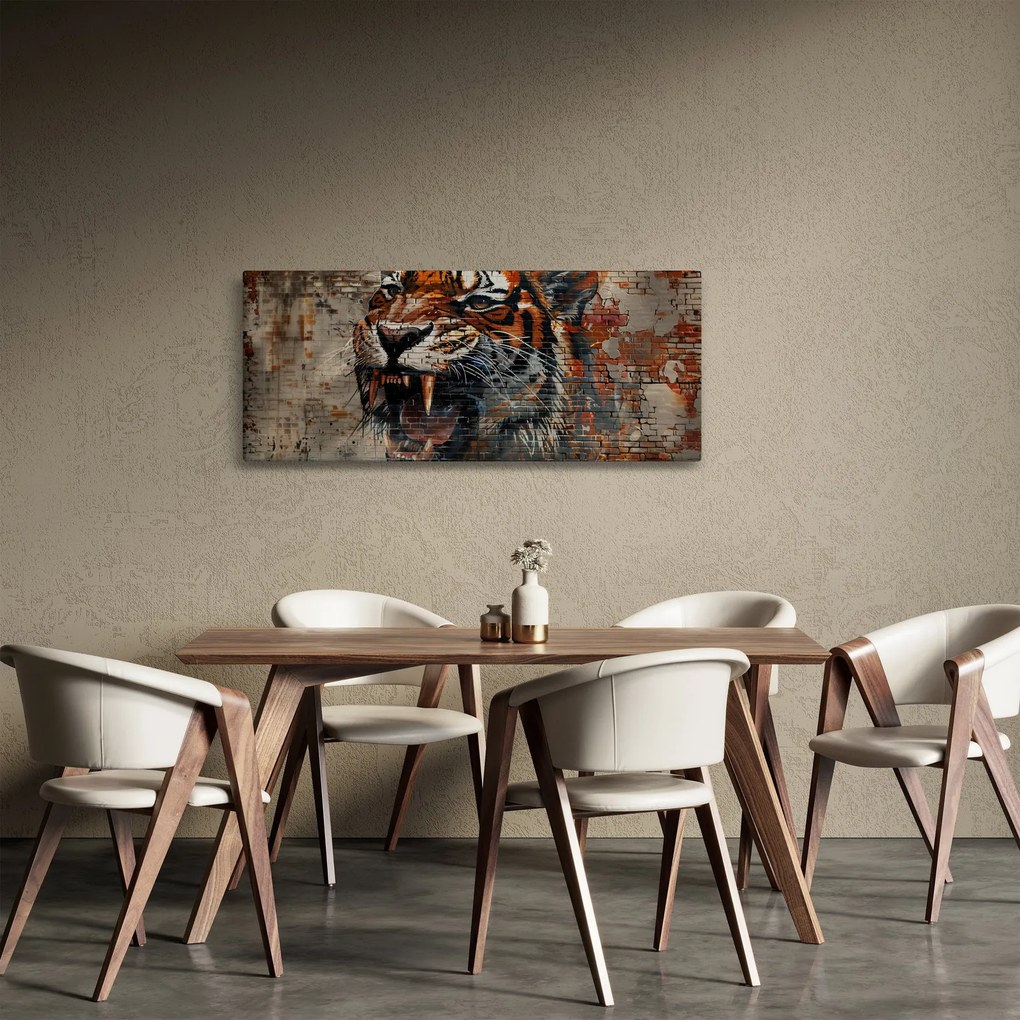 Kép - Téglatigris (120x50 cm)