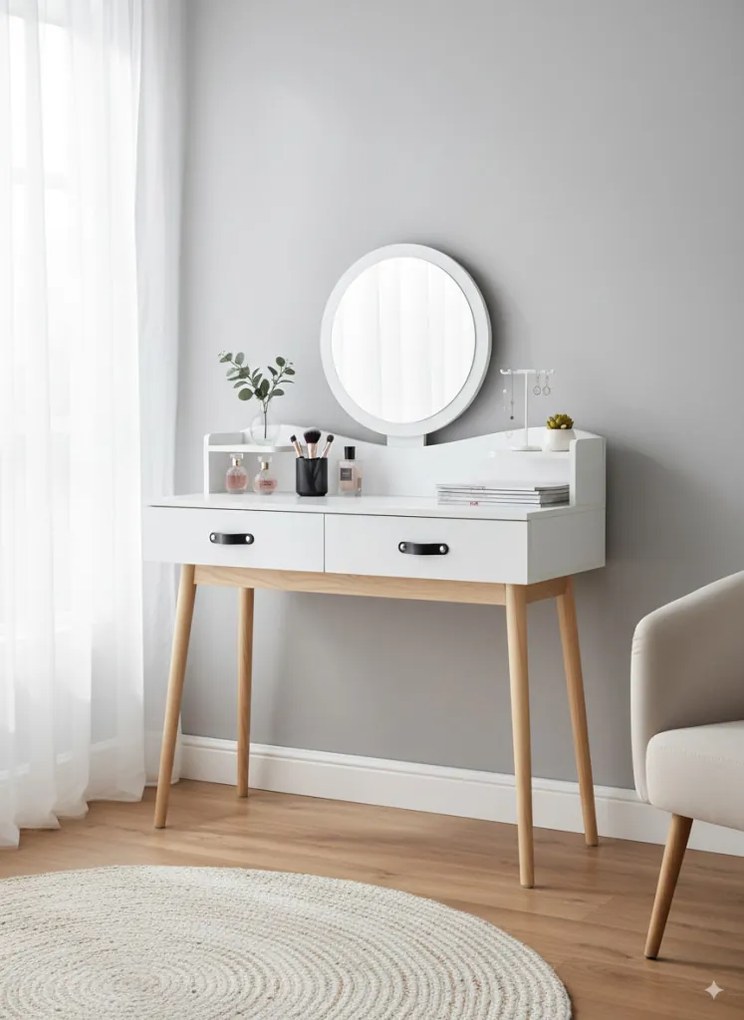 Modern Szék Fa Lábakkal 46 x 40 x 83,5 cm