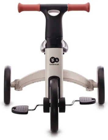 KINDERKRAFT - Gyermek tolós bicikli 3in1 4TRIKE szürke