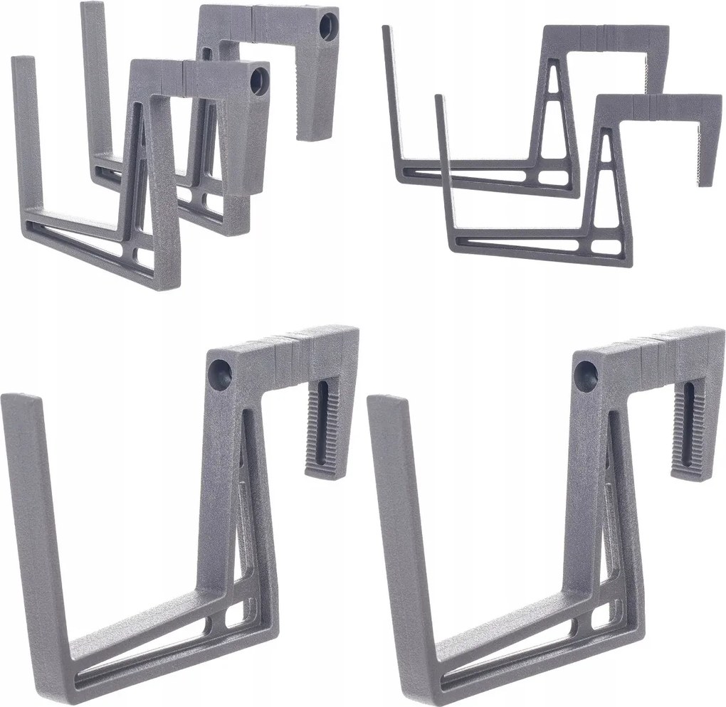 Virágtartó Akasztó Erkélydoboz Kampó Állítható Szett 2 db