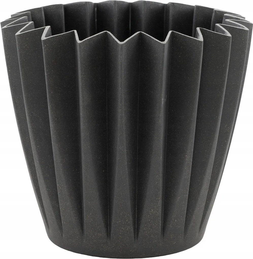 Bambusz Váza szürke átm. 17cm