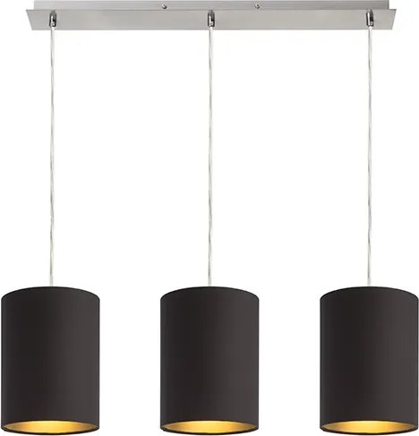 RENDL MORE 60 mennyezeti függőlámpa alap matt nikkel 230V LED E27 3x15W