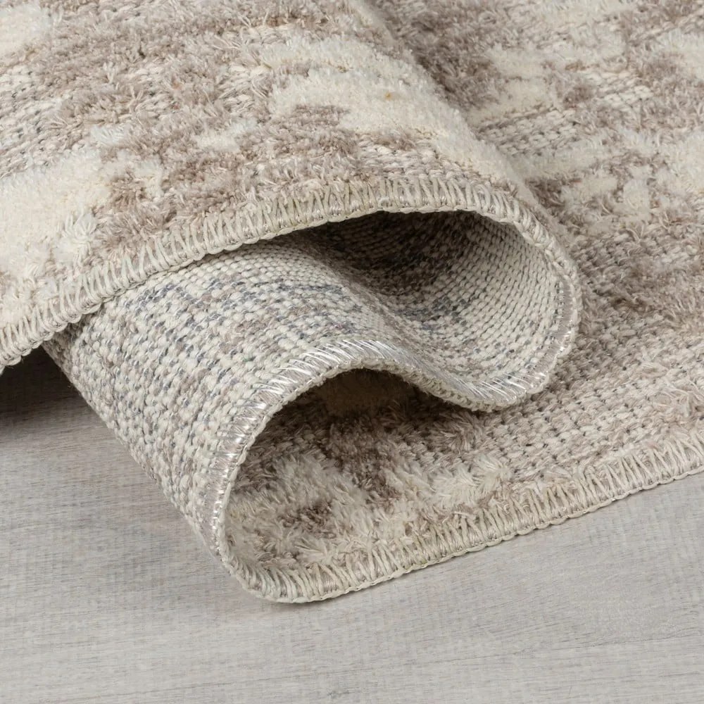 Szürkésbézs mosható szőnyeg 78x150 cm Connely – Flair Rugs