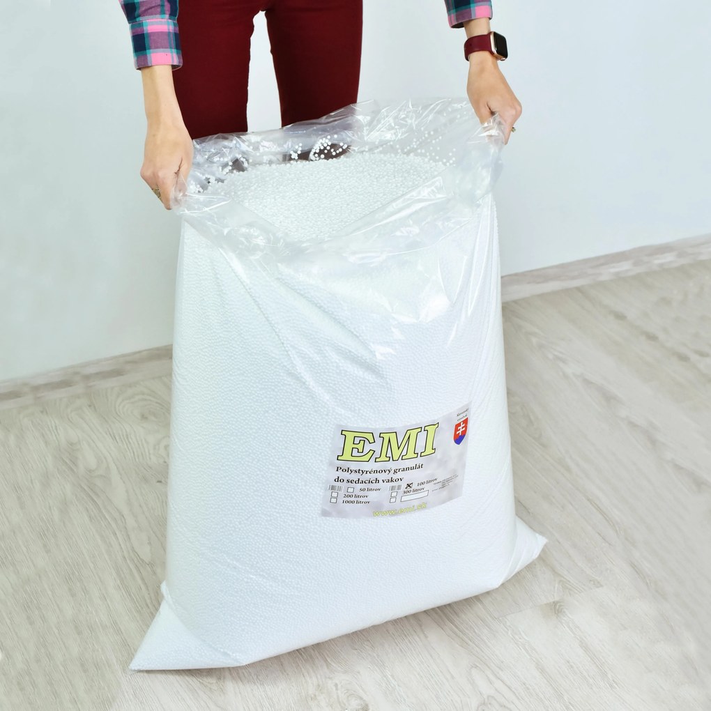 EMI Delux babzsákfotel töltőanyag 100 L