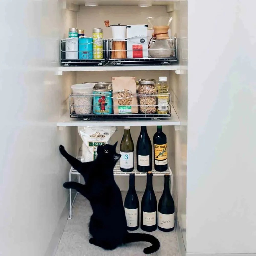 Acél kiegészítő polc – simplehuman