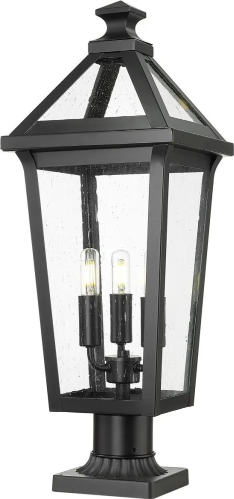 COSMOLIGHT F03647BK ZURICH Klasszikus Kültéri Állólámpa Fekete E14 IP44