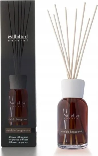 Sandalo Bergamotto Millefiori Milano aroma diffúzor pálcikákkal 250 ml